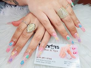 Cần Sang Tiệm Nail Good Location In Garden Grove CA 92844