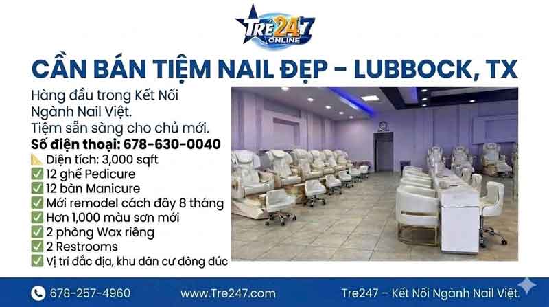 Sang Tiệm Nails Texas - Income Tốt
