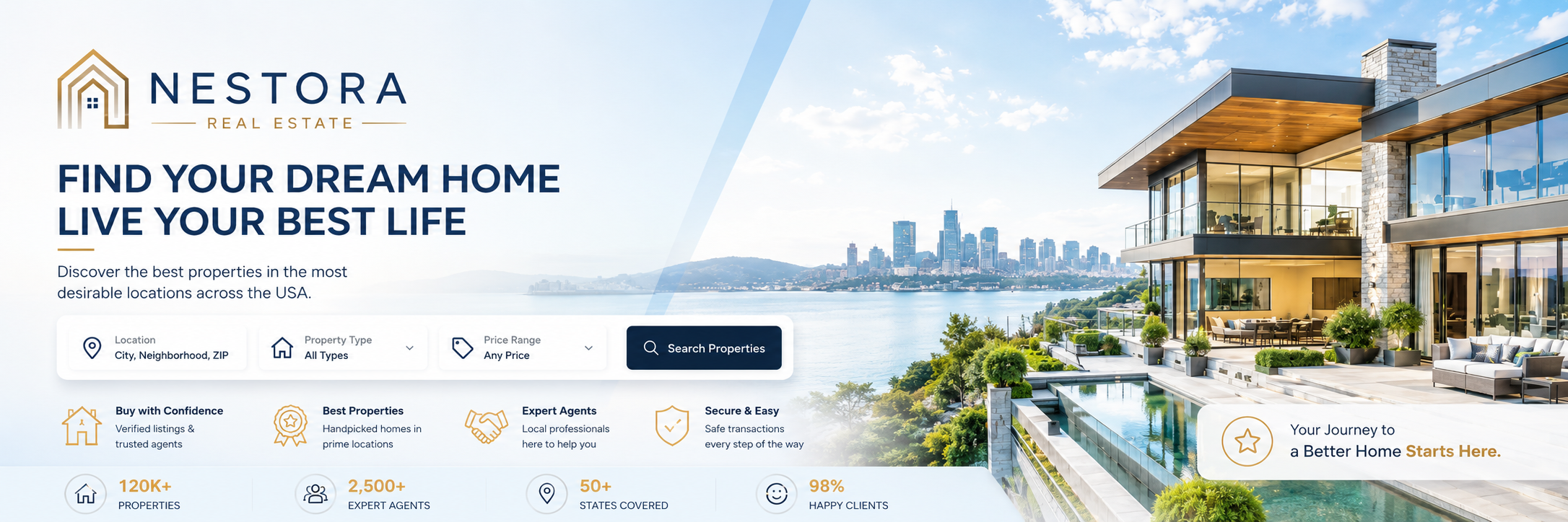 Banner bất động sản mobile