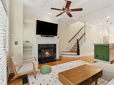 Nhà Bán Atlanta – Townhouse Đẹp Tại Candler Park, Gara 2 Xe - ảnh 5