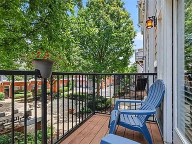 Nhà Bán Atlanta – Townhouse Đẹp Tại Candler Park, Gara 2 Xe - ảnh 6
