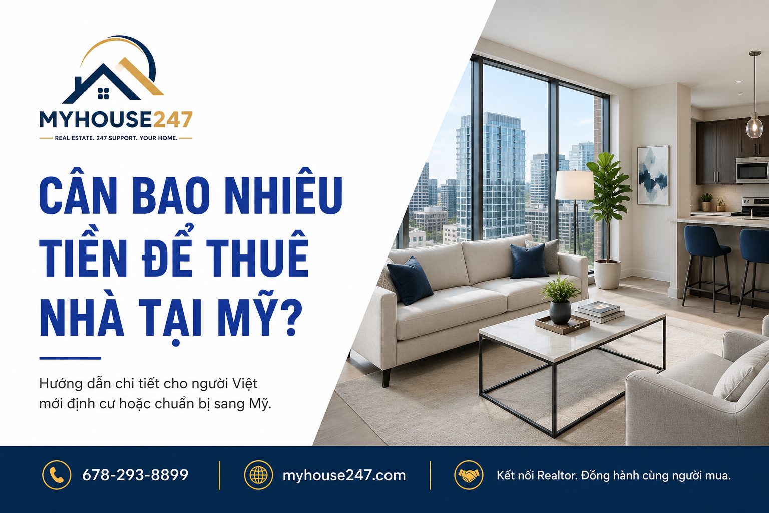 Cần Bao Nhiêu Tiền Để Thuê Nhà Tại Mỹ? Hướng Dẫn Chi Tiết Cho Người Việt Mới Định Cư