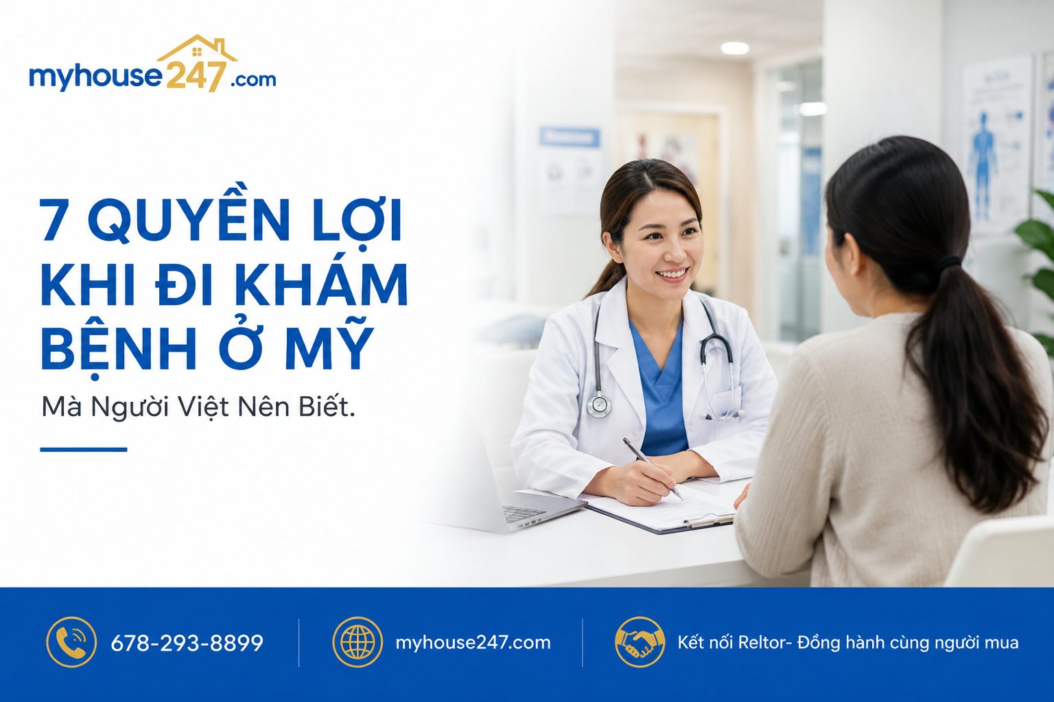 7 Quyền Lợi Khi Đi Khám Bệnh Ở Mỹ Nhiều Người Việt Chưa Biết – Hướng Dẫn Quan Trọng Để Bảo Vệ Quyền Lợi Của Bạn