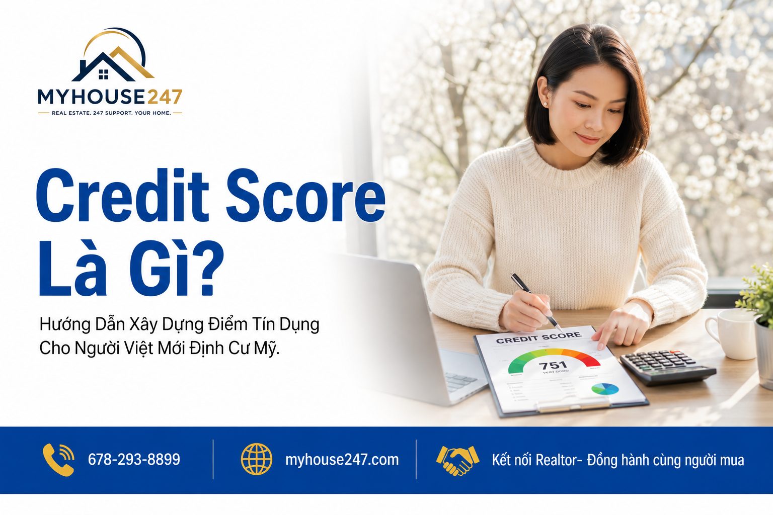 Credit Score Là Gì? Hướng Dẫn Xây Dựng Điểm Tín Dụng Cho Người Việt Mới Định Cư Mỹ